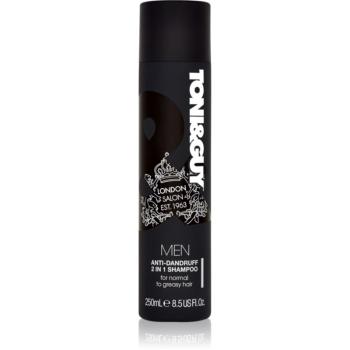 TONI&GUY Men šampon a kondicionér 2 v 1 proti lupům 250 ml