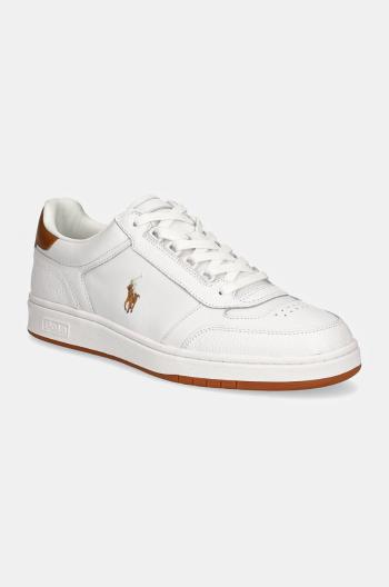 Sneakers boty Polo Ralph Lauren Polo Crt Spt bílá barva, 809945159001