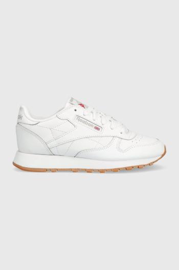 Dětské sneakers boty Reebok Classic bílá barva