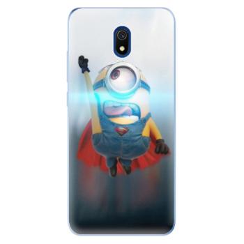 Odolné silikonové pouzdro iSaprio - Mimons Superman 02 - Xiaomi Redmi 8A