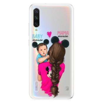 Odolné silikonové pouzdro iSaprio - Mama Mouse Brunette and Boy - Xiaomi Mi A3