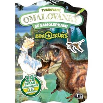 Tvarované omalovánky Dinosauři: se samolepkami (8595593831855)