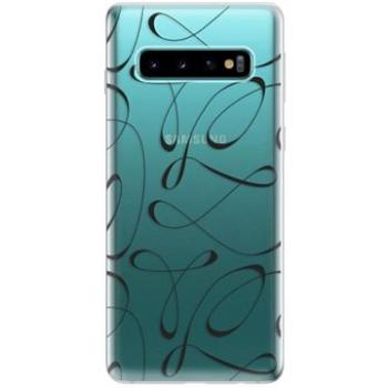 iSaprio Fancy - black pro Samsung Galaxy S10 (fanbl-TPU-gS10)