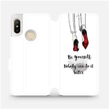 Flipové pouzdro na mobil Xiaomi Mi A2 Lite - M046P Be yourself (5903226367351)