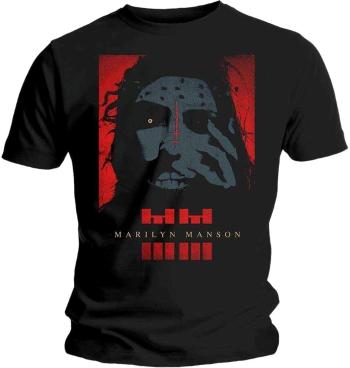 Marilyn Manson Tričko Rebel Unisex Black 2XL
