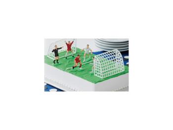 Cakesupplies Figurka na dort - Fotbal 7 ks