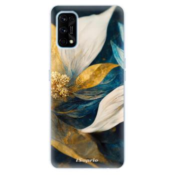 Odolné silikonové pouzdro iSaprio - Gold Petals - Realme 7 Pro