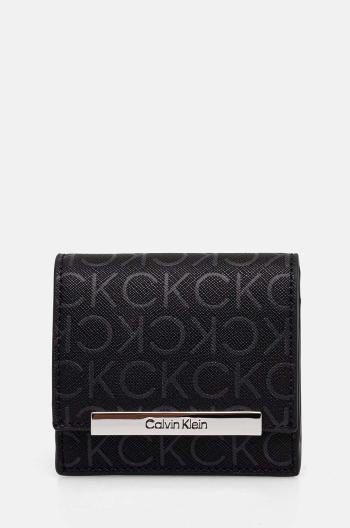 Peněženka Calvin Klein černá barva, K60K612443