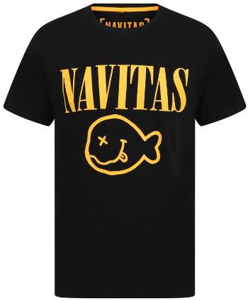 Navitas tričko kurt tee black - m