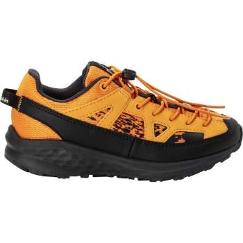 Jack Wolfskin VILI SNEAKER LOW K Dětská treková obuv, oranžová, velikost