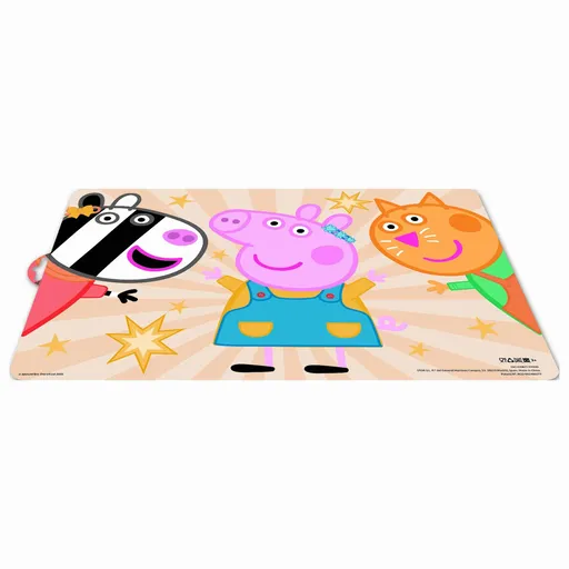 STOR Plastové prostírání Peppa Pig 43x28cm