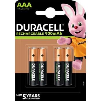 Duracell Rechargeable baterie 900mAh 4 ks (AAA) (81510031)