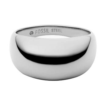 Fossil Výrazný ocelový prsten pro ženy Ellis JF04747040 60 mm