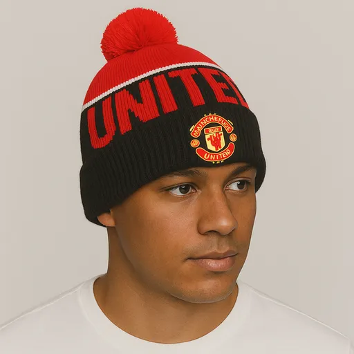 Kulich New Era Knit Medium Sport Beanie Manchester United Black - UNI