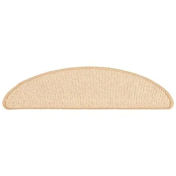 Nášlap na schody Nature béžová půlkruh 65 x 20 x 4 cm (5ks) (3171)