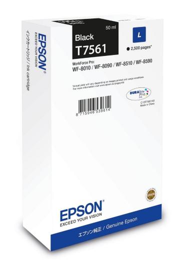 Epson T7561 L C13T75614N černá (black) originální cartridge