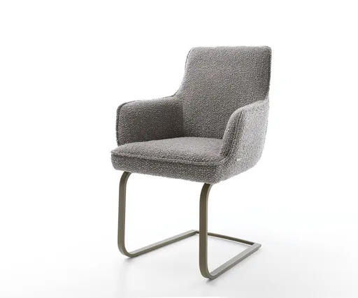 Jídelní židle Heira-Flex s područkami konzolová podnož plochá