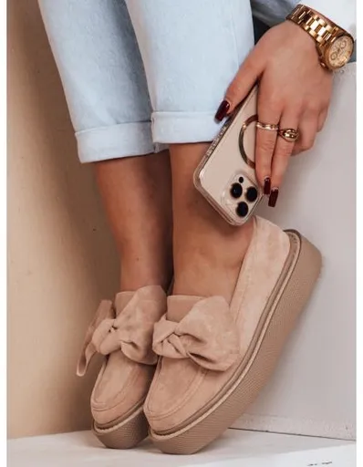 Dámské sportovní tenisky na platformě LOFTIS růžové