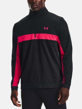 Under Armour UA Storm Midlayer 1/2 Zip Mikina Černá Růžová