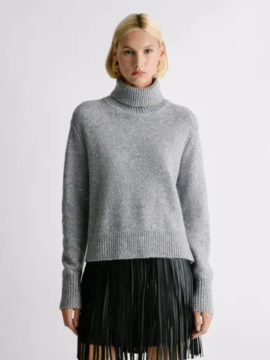 Pepe Jeans dámský světle šedý svetr EMMA PL7000068933 L