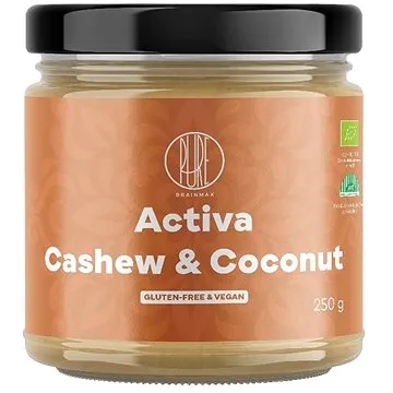 BrainMax Pure Activa, Aktivovaný kešu krém s kokosem, BIO, 250 g (39867)