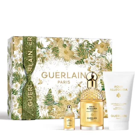 Guerlain Aqua Allegoria Forte Mandarine Basilic - EDP 75 ml + tělové mléko 75 ml + EDP 7,5 ml