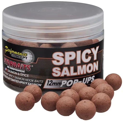 Starbaits plovoucí boilie pop up spicy salmon 50 g -16 mm