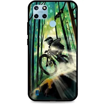 TopQ Kryt Realme C25Y silikon Mountain Bike 70533 (Sun-70533)