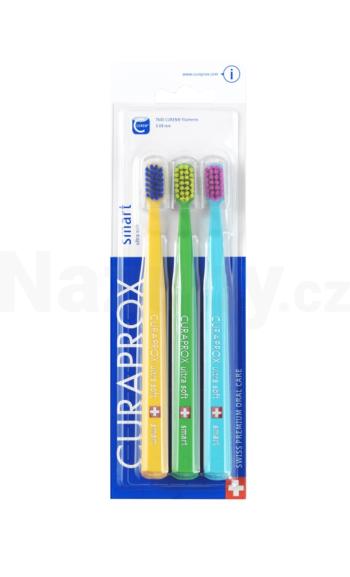 Curaprox CS 7600 Ultrasoft SMART zubní kartáček 3 ks