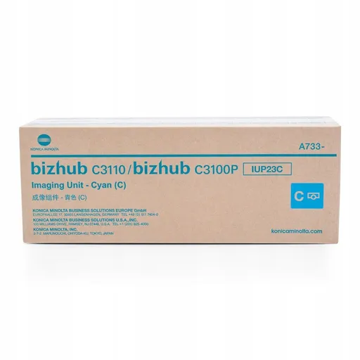 Konica Minolta IUP-23C A7330KH azurová (cyan) originální válcová jednotka
