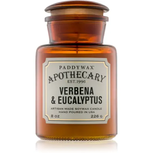Paddywax Apothecary Verbena & Eucalyptus vonná svíčka 226 g