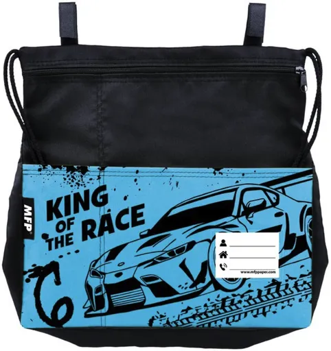 Kapsář na lavici Závodní auto