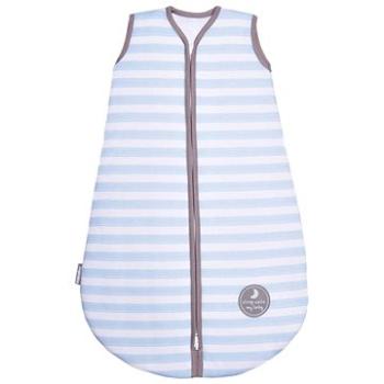 Natulino extra tenký letní spací pytel, Blue Stripes / Grey, 1vrstvý, S (0 – 6 m) (5903148270258)