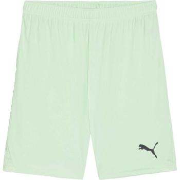 Puma TEAMGOAL SHORTS Pánské fotbalové šortky, světle zelená, velikost