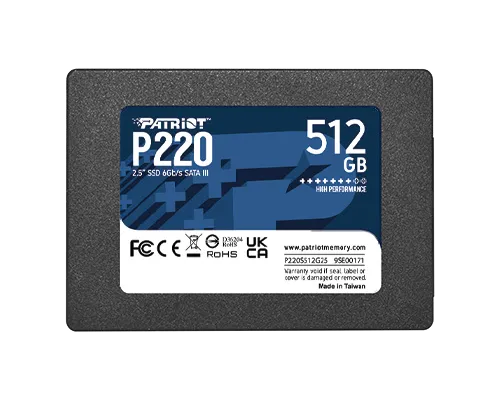 PATRIOT P220/512GB/SSD/2.5