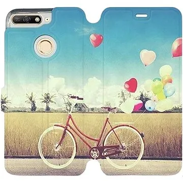 Flipové pouzdro na mobil Honor 7A - M133P Kolo a balónky (5903226369812)