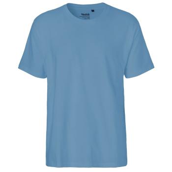 Neutral Pánské tričko Classic z organické Fairtrade bavlny - Dusty indigo | XL