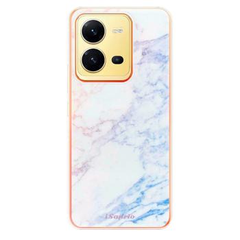 Odolné silikonové pouzdro iSaprio - Raibow Marble 10 - Vivo X80 Lite 5G