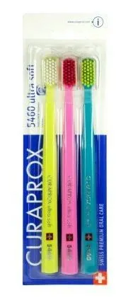 Curaprox CS 5460 zubní kartáček, Ultra soft, 3 kusy