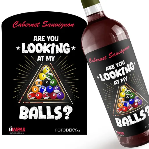 Víno Koukej na mé koule (Druh Vína: Červené víno)