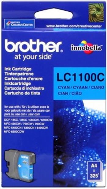 Brother LC-1100C azurová (cyan) originální cartridge