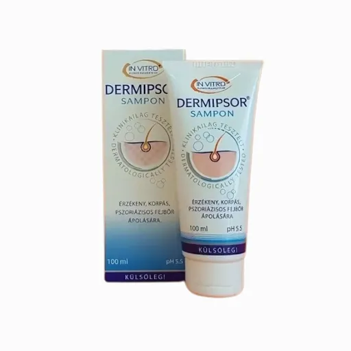 IN VITRO Dermipsor šampon - jemná péče o pokožku hlavy při psoriáze a seboroické dermatitidě - 100 ml -InVitro