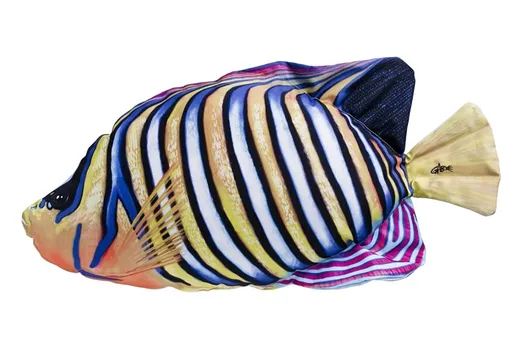 Gaby Polštář Pomec azurový (pomacanthus semicirculatus) 56 cm,Gaby Polštář Pomec azurový (pomacanthus semicirculatus) 56 cm