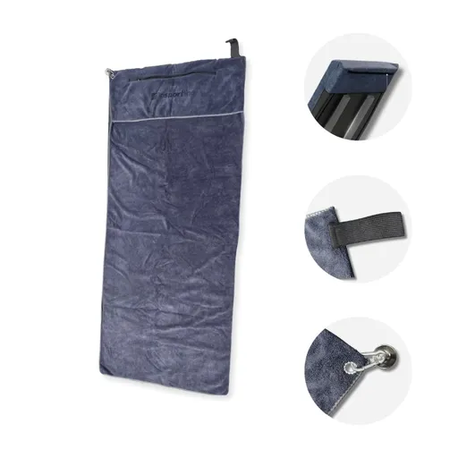 Fitness ručník inSPORTline Benchbuddy 120x50 cm