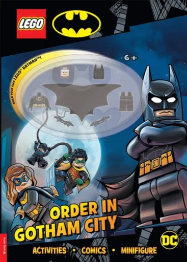 LEGOÂ® Batmanâ„¢: Order in Gotham City Activity Book  (with LEGOÂ® Batmanâ„¢ minifigure) - Buster Books, LEGOÂ®