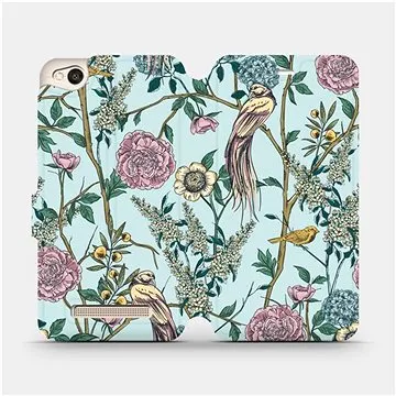 Flipové pouzdro na mobil Xiaomi Redmi 4A - MX07S Ptáčci v trní (5903516025558)