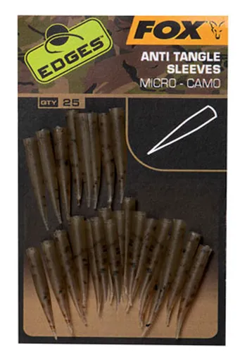 Fox edges převleky camo anti tangle sleeves - m 25 ks