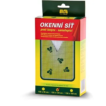 PAPÍRNA MOUDRÝ Okenní síť 150× 130 cm bíla (8594021250015)