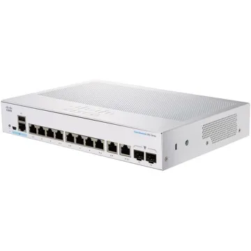 CISCO CBS350 Managed 8-port GE, PoE, 2x1G Combo (CBS350-8P-2G-EU)