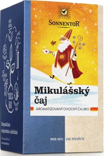 Mikulášský čaj (čaj bio, ovocná směs, porcovaný, 50,4 g)